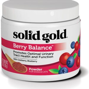 Solid Gold Equilibrio de bayas para la salud del tracto urinario en gatos y perros suplemento natural y holÃstico sin granos con arándanos y Solid Gold Equilibrio de bayas para la salud del tracto urinario en gatos y perros suplemento natural y holÃstico sin granos con arándanos y