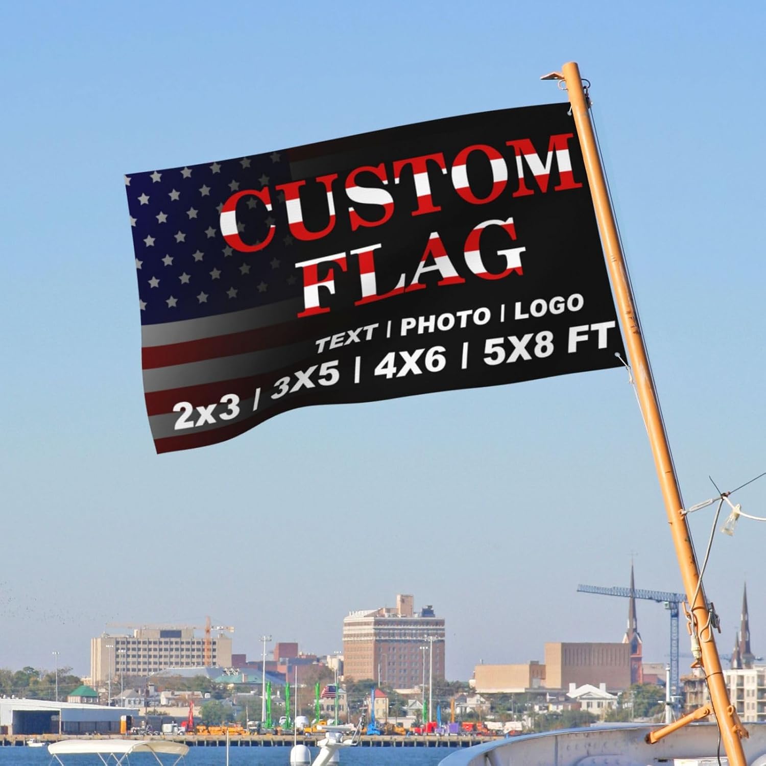 Bandera personalizada de 3 x 5 pies, doble cara, 3 capas, banderas personalizadas para exteriores, diseña tu propio logotipo, imagen, foto, texto,