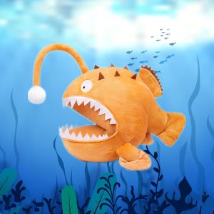 BABY FRANKIEZHOU Juguete de peluche de pez pescador simulado, muñeca de pez pescador animal de océano para regalo de niños, decoración del hogar, BABY FRANKIEZHOU Juguete de peluche de pez pescador simulado, muñeca de pez pescador animal de océano para regalo de niños, decoración del hogar,