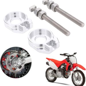 JFG RACING Tensor de ajuste de cadena CNC universal para motocicleta CRF50F CRF100F CRF110F XR50R XR100 CRF XR KLX TTR 50-125cc Dirt Pit Bike Mini JFG RACING Tensor de ajuste de cadena CNC universal para motocicleta CRF50F CRF100F CRF110F XR50R XR100 CRF XR KLX TTR 50-125cc Dirt Pit Bike Mini