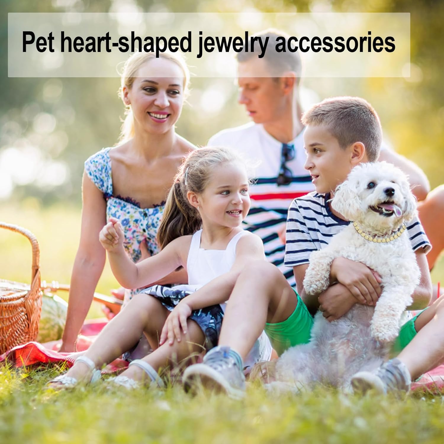 Cadena de entrenamiento para perros con diamantes cubanos de metal con purpurina y hebilla segura en forma de corazón para perros grandes y medianos