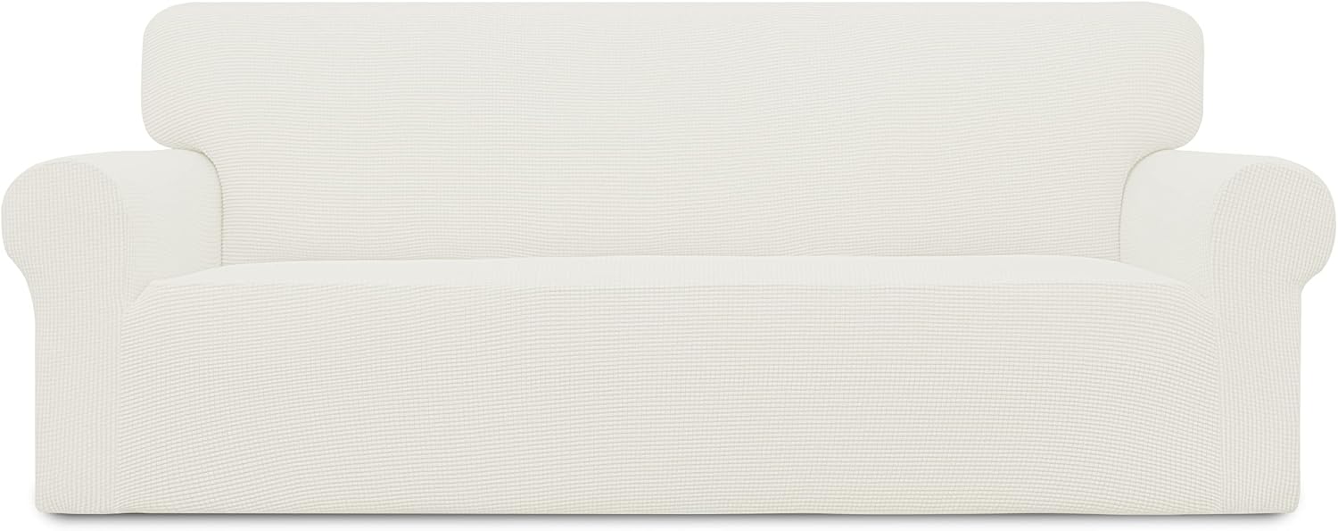 Easy-Going – Funda elástica para sofá, 1 pieza, suave, con parte inferior elástica, protector para niños, tela jacquard de elastano y poliéster con