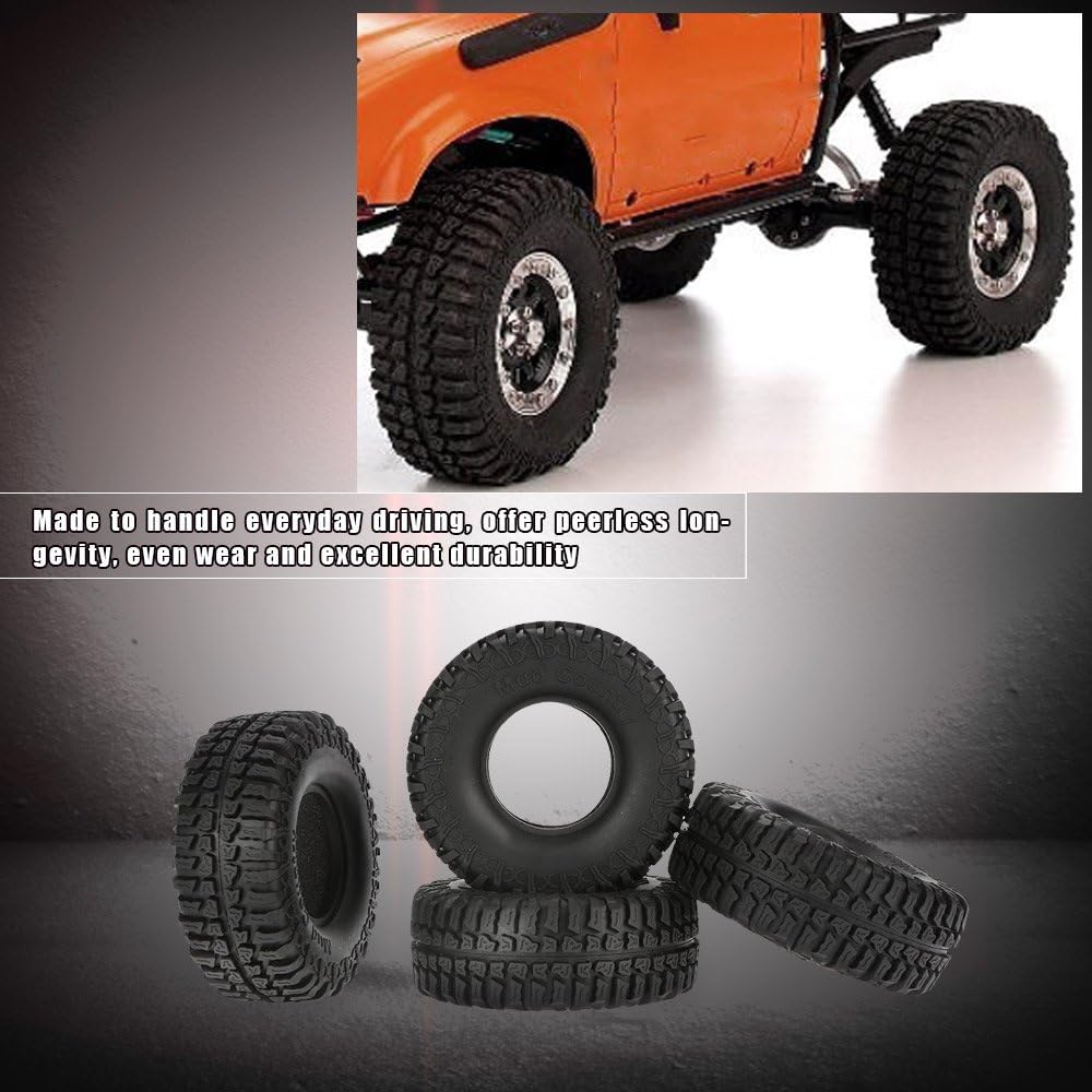 Goolsky 4 neumáticos Austar 1.9 “3.937 in escala 110 para 110 RC4WD D90 Axial SCX10 RC Rock Crawler