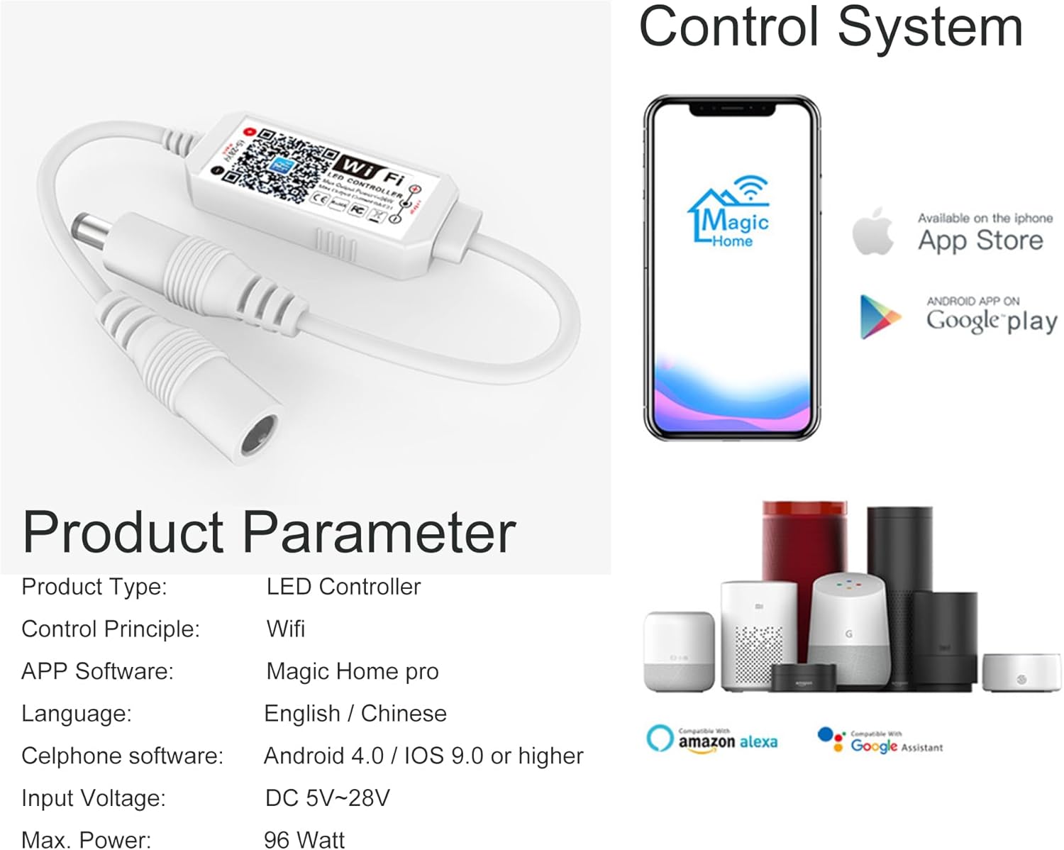 Paquete de 8 luces de disco con control WiFi, aplicación de control Alexa, interruptor basculante para debajo del gabinete, iluminación de gabinete,