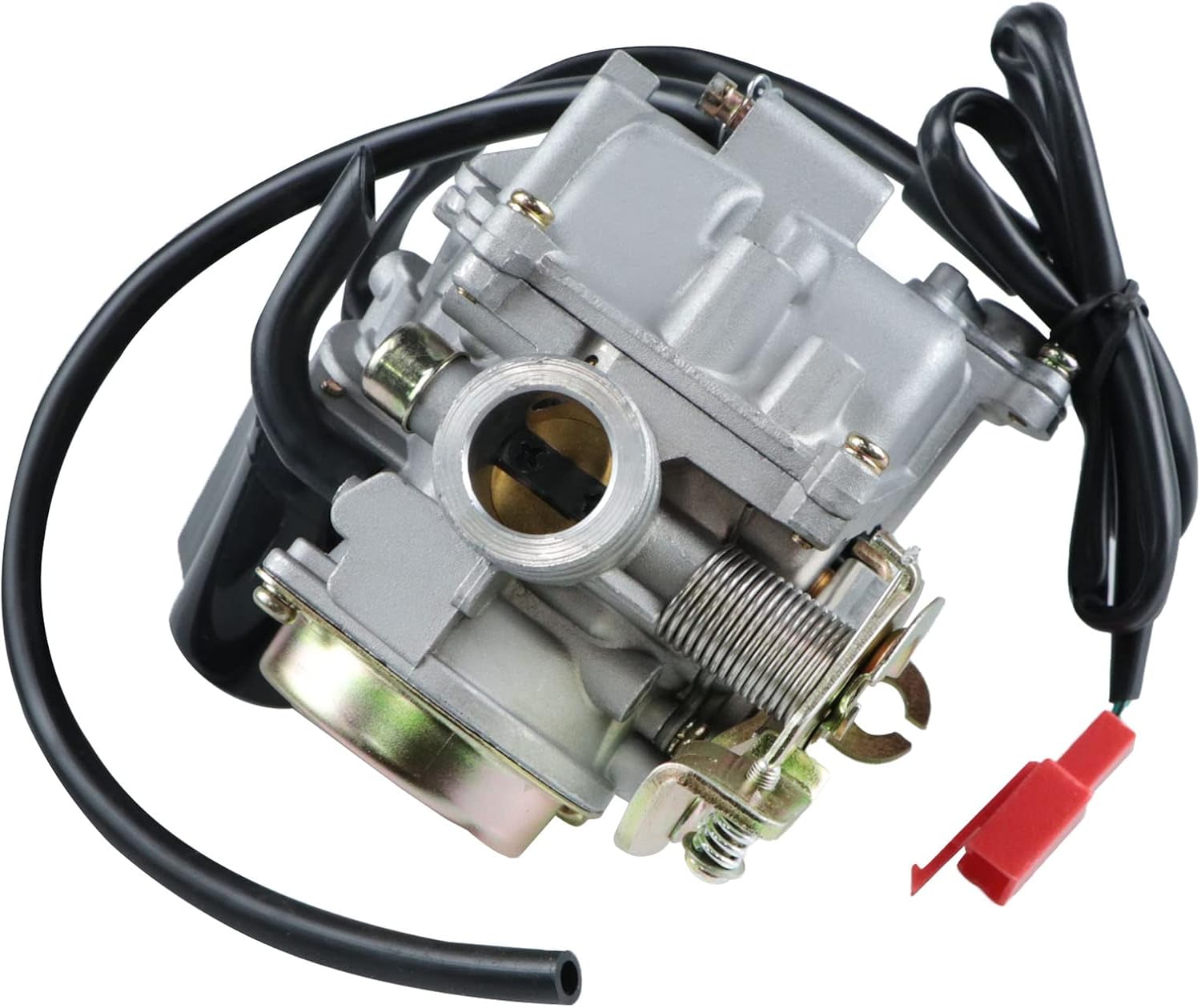 Carburador para GY6 50CC 49CC 4 tiempos Scooter Taotao Motor 0.709 in carb+ filtro de aire colector de admisión – Carburador de 50 cc, carburador de
