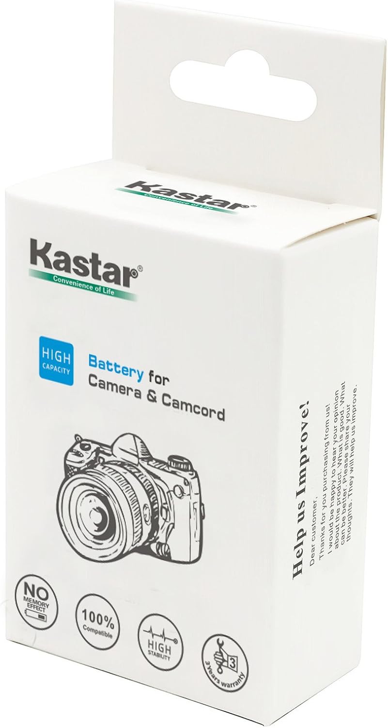 Kasatar EN-EL8 – Batería de repuesto para Nikon Coolpix P1 P2 Coolpix S1 S2 S3 S5 S6 S7 S7c S8 S9 Coolpix S50 S50c Coolpix S51 S51c S52 S52c