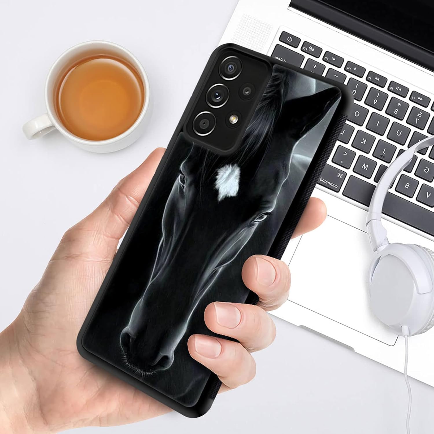 CARLOCA Funda compatible con Samsung Galaxy A53 5G, diseño gráfico de moda a prueba de golpes, protección antiarañazos y caídas, Samsung Galaxy A53
