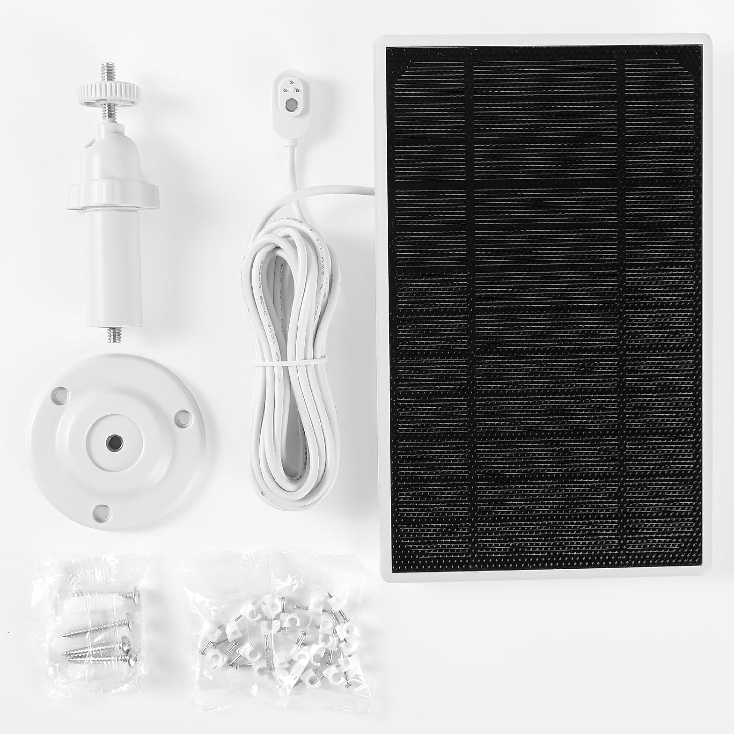 Cargador de panel solar para cámara Arlo, potencia compatible con Pro 4, Arlo Pro 5S, Pro 3, Floodlight, Ultra 2 y Ultra, cable de 13 pies13.1 ft,