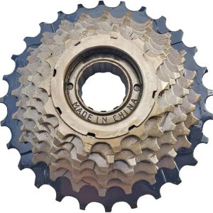 Rueda libre de bicicleta 7 velocidades 14-28T Piñón de bicicleta duradero hecho de acero de alta resistencia accesorio de impacto profesional para Rueda libre de bicicleta 7 velocidades 14-28T Piñón de bicicleta duradero hecho de acero de alta resistencia accesorio de impacto profesional para