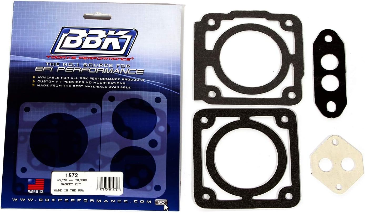 BBK 1572 Kit de juntas de cuerpo del acelerador de 652.756 in para Ford 5.0L