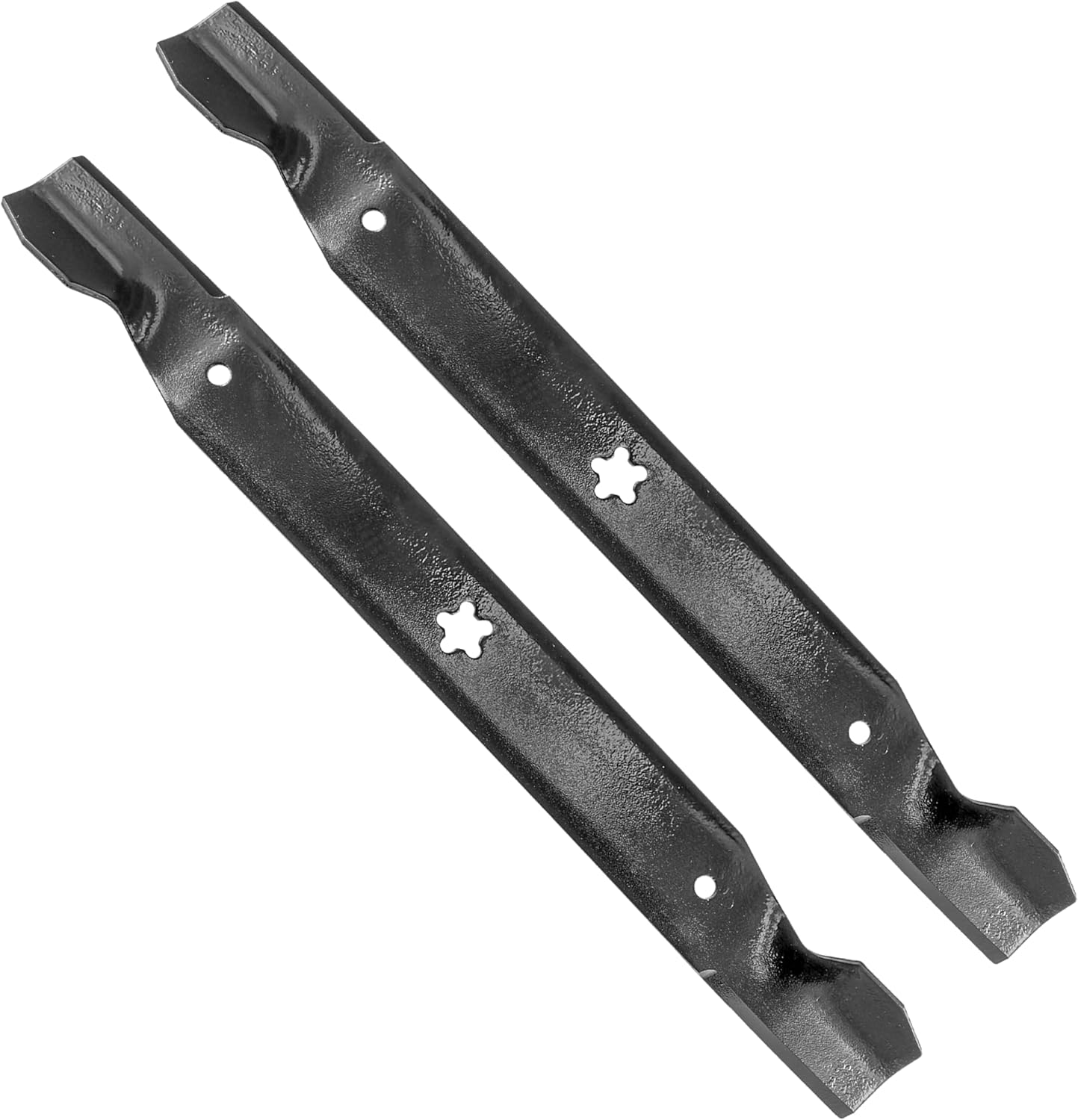 Caltric Juego de 2 cortacésped de 42 pulgadas compatible con Husqvarna Yth18542 Yth20B42T Yth20F42T