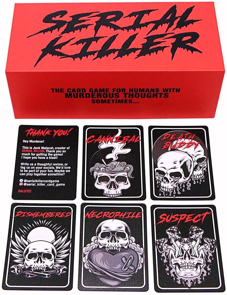 SERIAL KILLER Juego de cartas