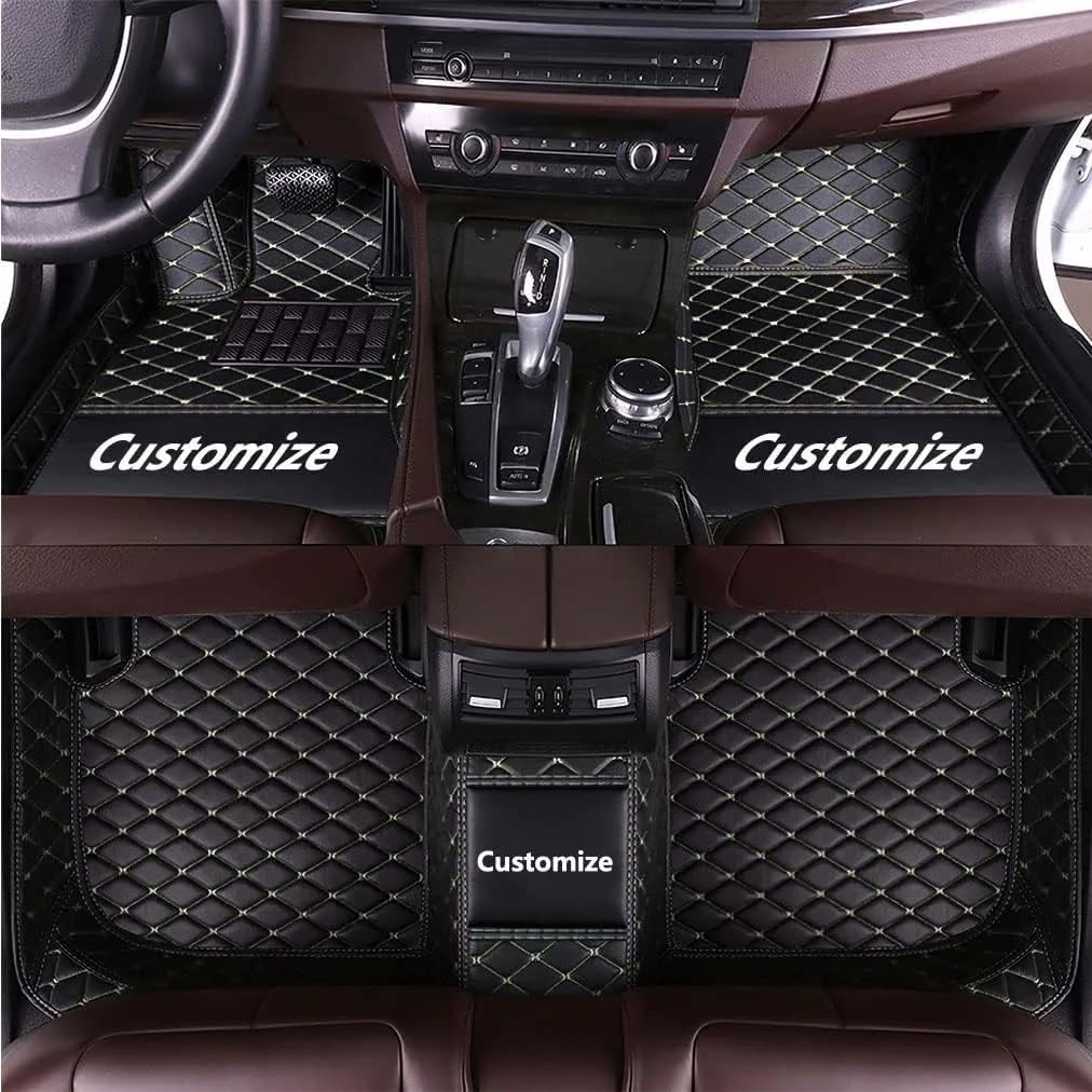 Tapetes de piso de automóvil para 98 % de los sedán, SUV, MPV, automóvil deportivo, cobertura completa, lindo, para hombres y mujeres, almohadillas
