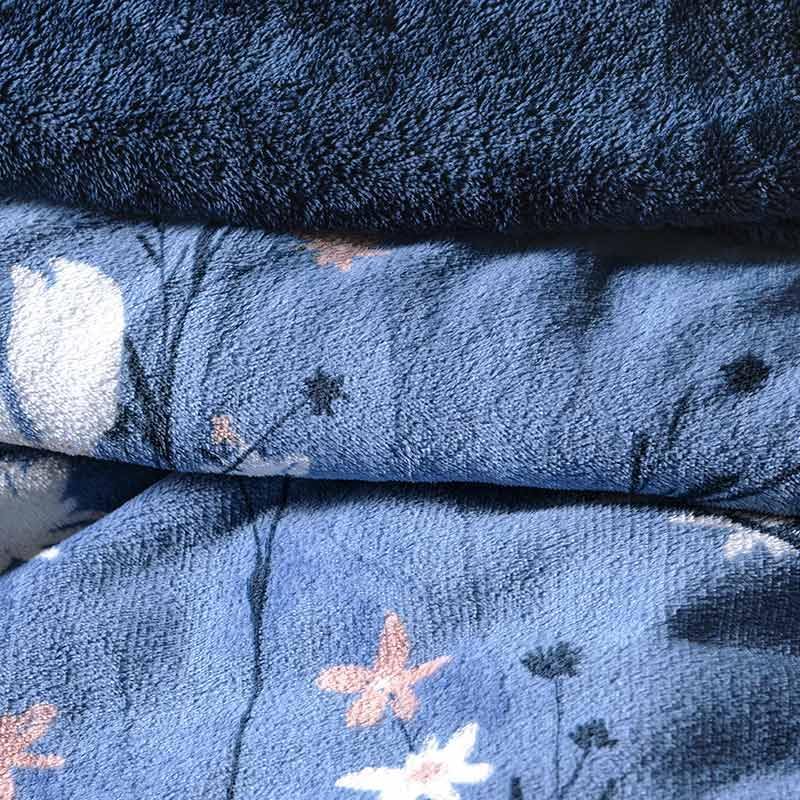 Vianney Manta de invierno ártico tamaño king textura de piel
