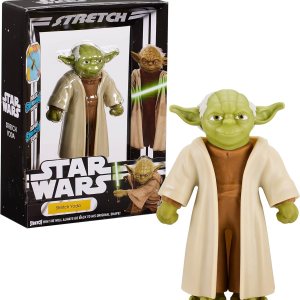 STAR WARS Yoda – Figura de acción estirable Yoda estira, tira y tuerce Coleccionable, elástica y divertida STAR WARS Yoda – Figura de acción estirable Yoda estira, tira y tuerce Coleccionable, elástica y divertida