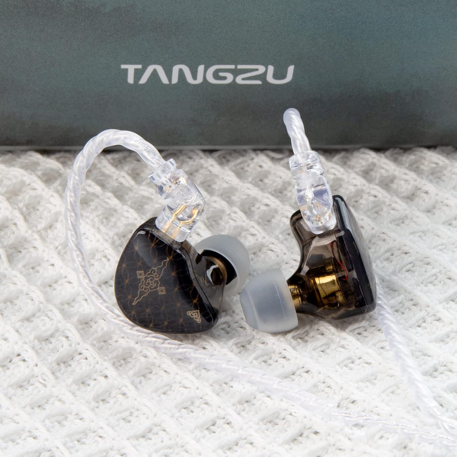 Kinboofi TANGZU WAN’ER S.G – Auriculares con monitor intrauditivo, auriculares con cable de alta fidelidad sin micrófono, auriculares deportivos con