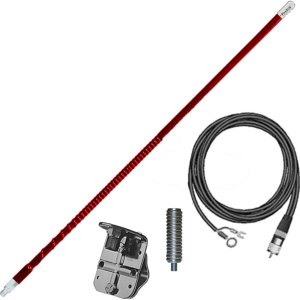 FIRESTIK Kit NGP de espejo único de 4 pies completo, rojo, FG4648-R FIRESTIK Kit NGP de espejo único de 4 pies completo, rojo, FG4648-R