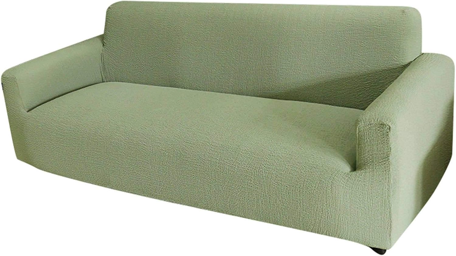 EKSED Funda de sofá de alta elasticidad, funda de sofá para sofá de 3 asientos, suave, antideslizante, lavable, protector de muebles elástico con