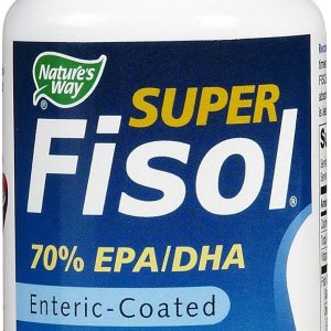 Nature’s Way Super Fisol Aceite de Pescado, 90 cápsulas blandas (Pack de 2)2 Nature’s Way Super Fisol Aceite de Pescado, 90 cápsulas blandas (Pack de 2)2