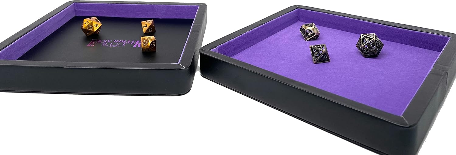 Adventure Box – Bandeja combinada de dados y estuche de almacenamiento con tapa magnética (aven)
