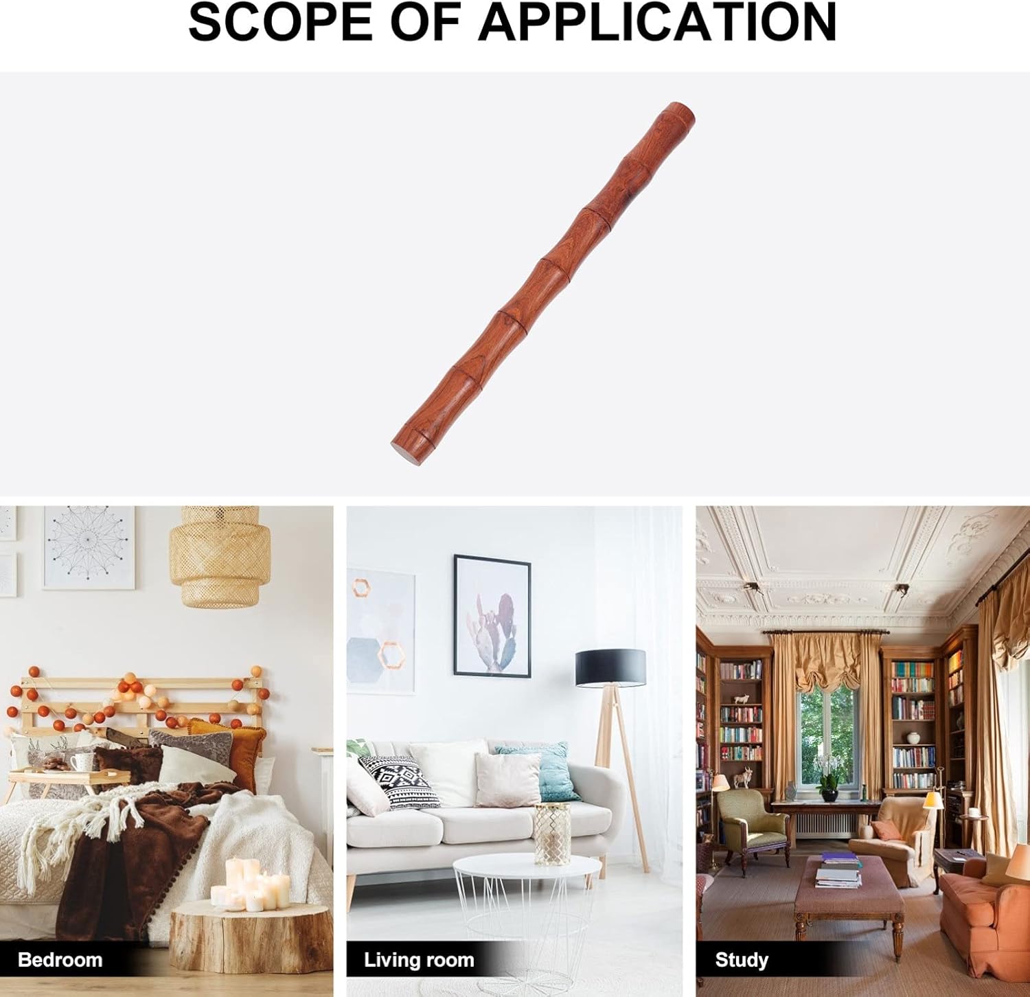 Soporte de incienso de madera, tubo de incienso para el hogar, tubo de incienso artístico, contenedor de incienso, caja de quemador, caja de especias