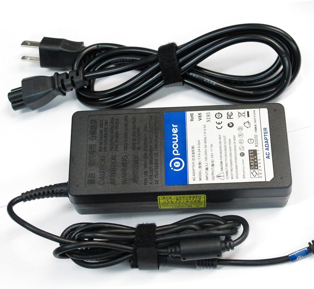 T-Power – Cargador para enchufe fijo de 24 V y 4 pines TFT, TV LCD Targa LT3010 FSP180-AAA FSP FSP150-AAAN1 9NA1501700 FSP150-ABB 9NA1500900