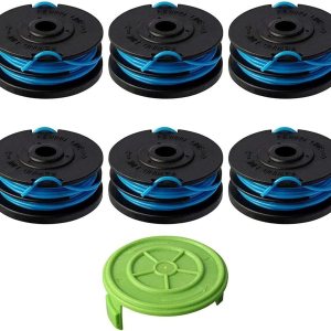 THTEN 2900719 Repuesto de línea de carrete de recortadora para Greenworks 20 pies 0.065 pulgadas 2101602 2101602A STBA40B210, 2101602, ST40B410, THTEN 2900719 Repuesto de línea de carrete de recortadora para Greenworks 20 pies 0.065 pulgadas 2101602 2101602A STBA40B210, 2101602, ST40B410,