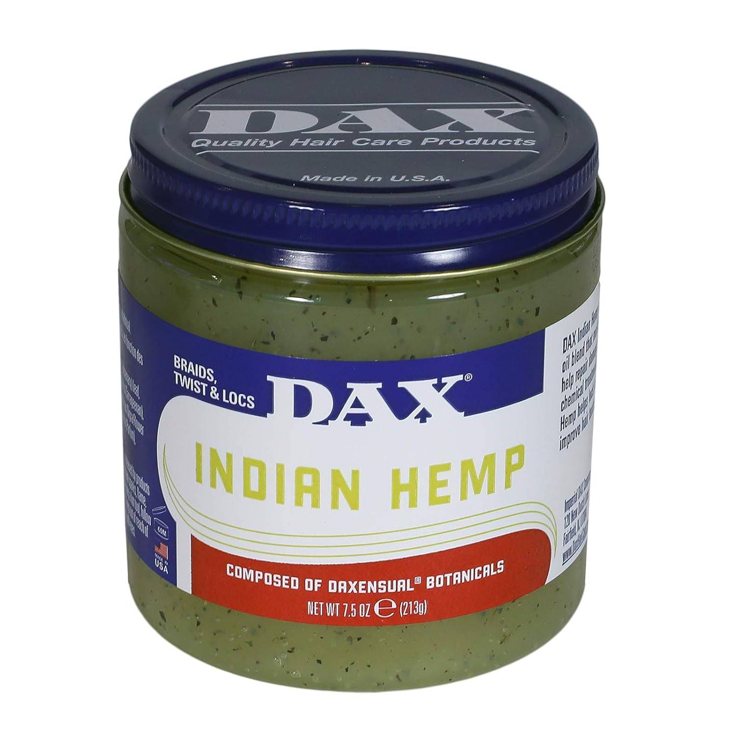 DAX Cáñamo indio, sin perfume, 7.5 onzas