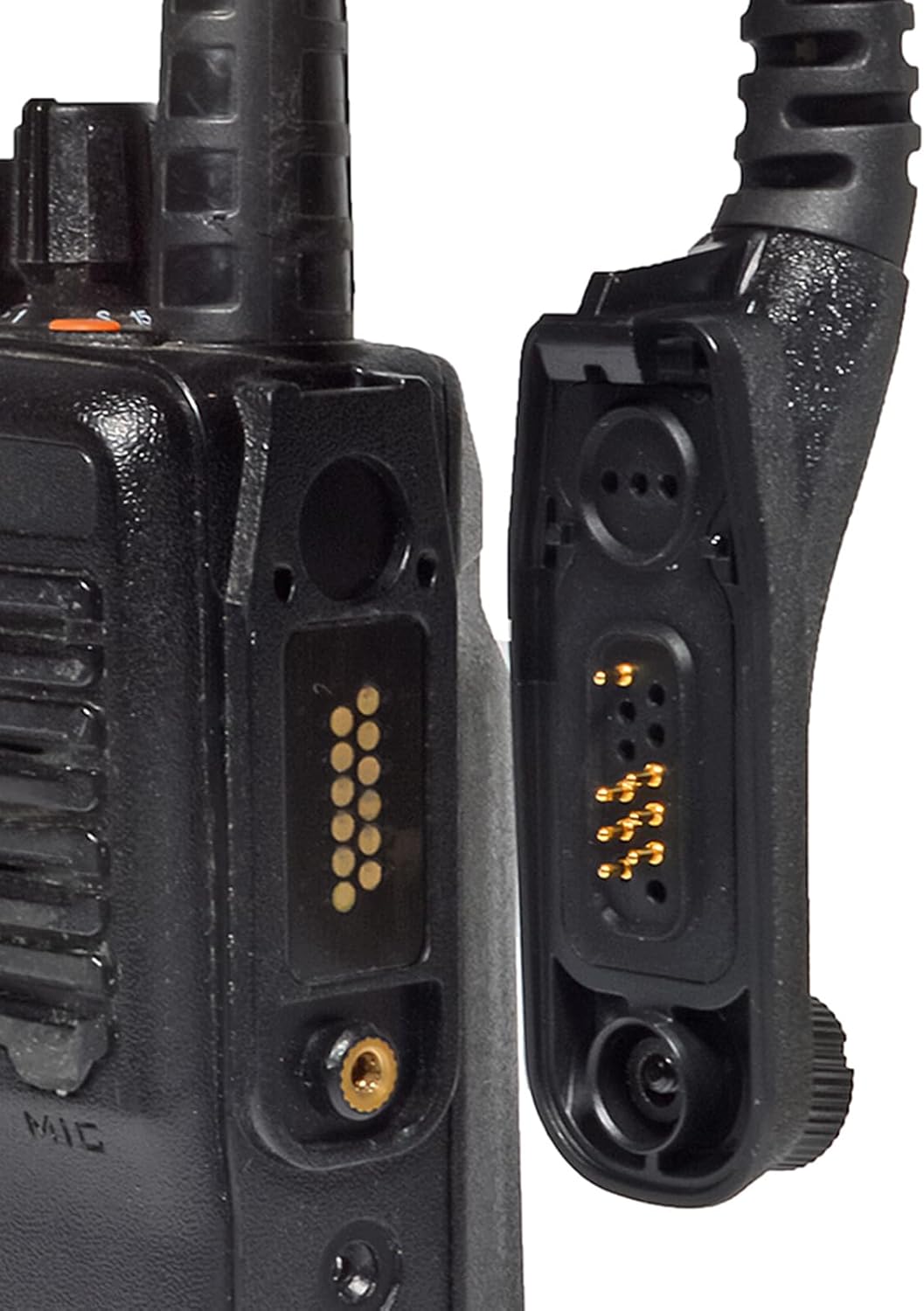 Auriculares Walkie-Talkie, tres cables de tubo acústico con PTT para radio bidireccional Motorola XPR6350 XPR6550 XPR7550 APX 4000 6000 7000 HT