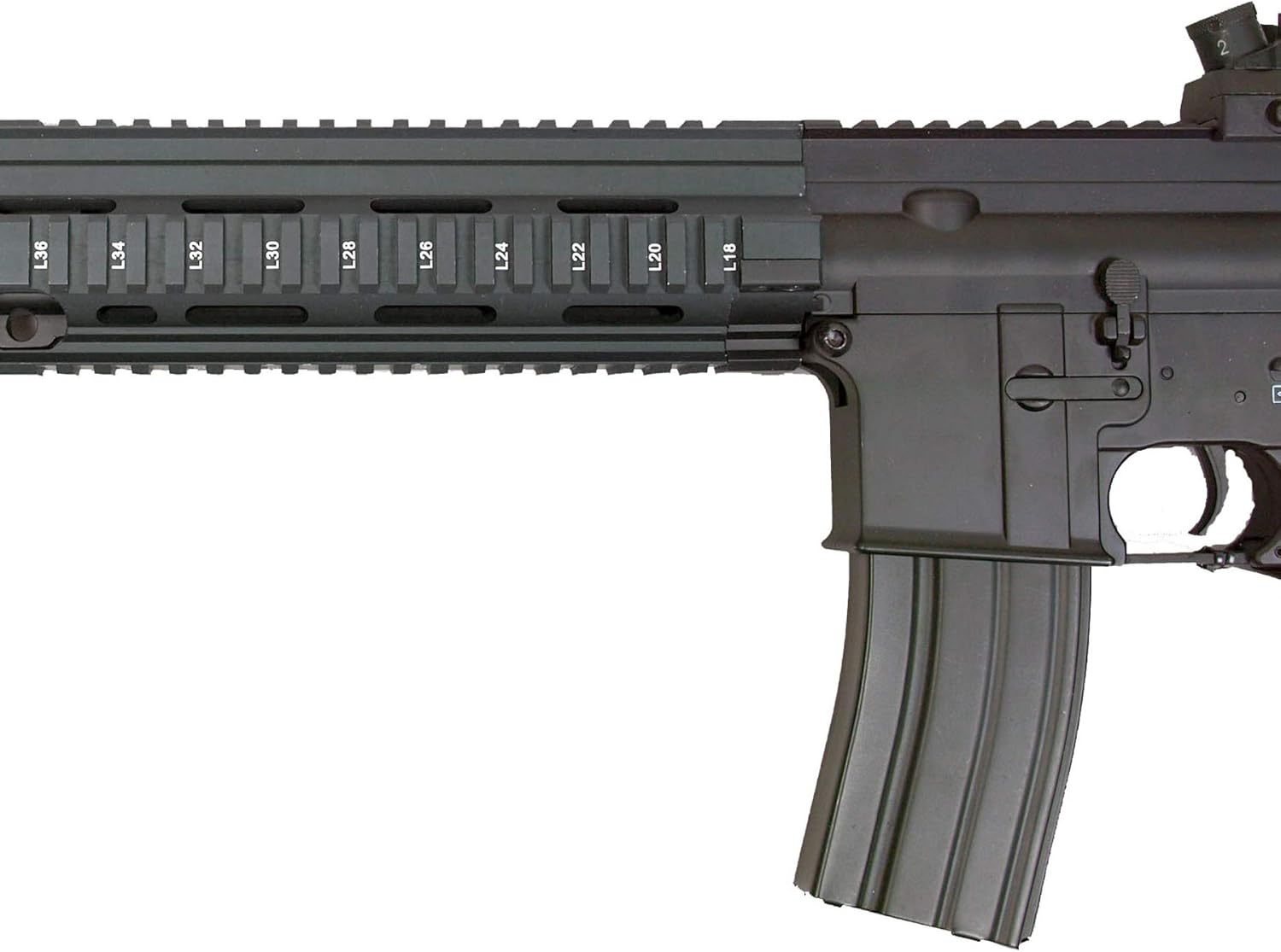 a&k m16 a3 verion 2 caja de engranajes de metal pistola airsoft (pistola de airsoft)