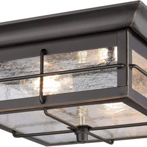 Westinghouse Lighting 6204800 Orwell – Lámpara de 2 luces y montaje empotrado para exteriores Westinghouse Lighting 6204800 Orwell – Lámpara de 2 luces y montaje empotrado para exteriores