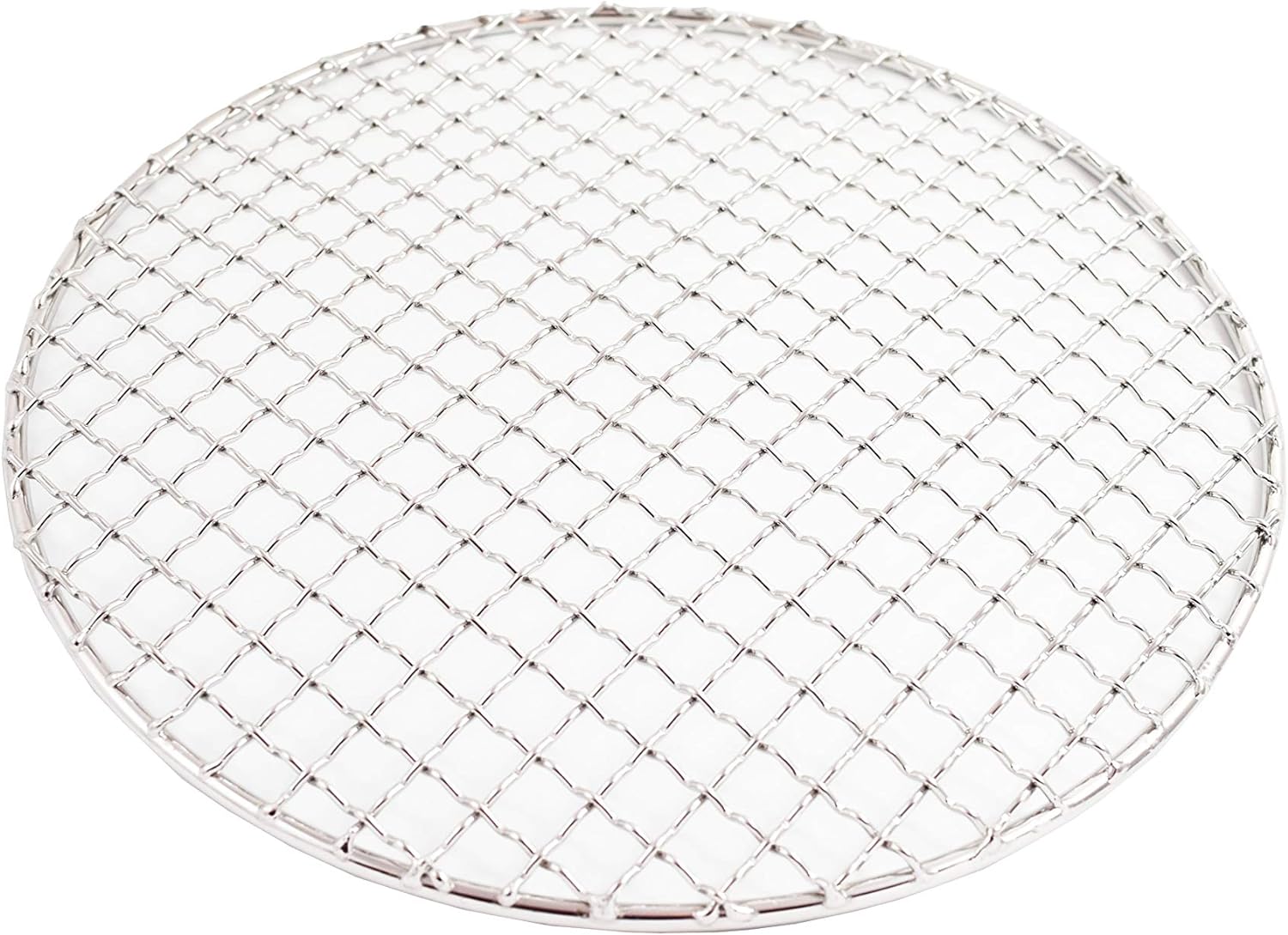 Sunrise Kitchen Supply – Rejilla redonda de acero inoxidable (sin pies) de 8 pulgadas