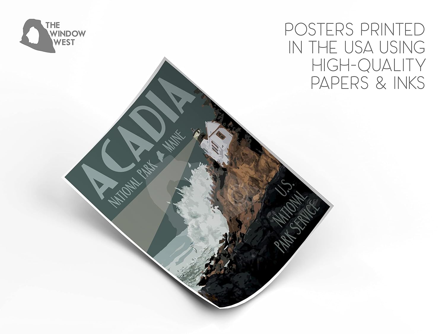 Acadia National Park Poster (Poster, 11×14)