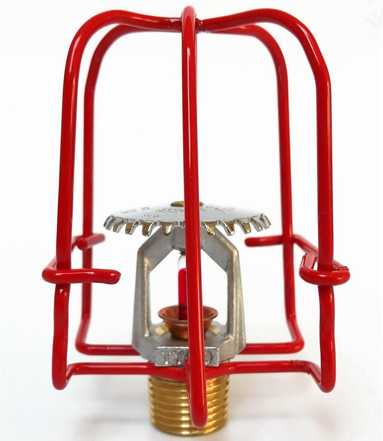 Jaula protectora de cabeza de rociador contra incendios de 12 pulgada para proteger la pared lateral, cubierta de cabeza de rociador colgante y