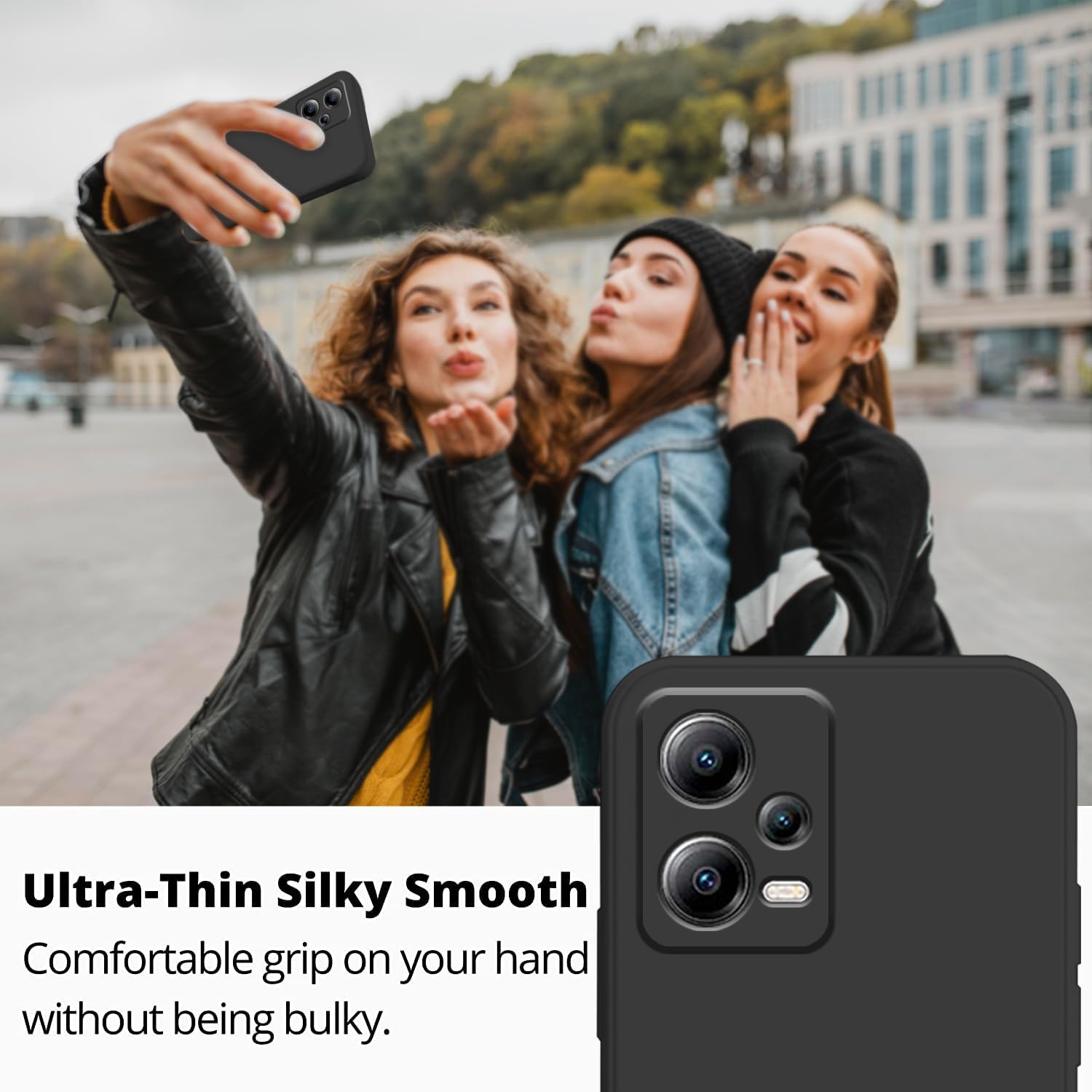 Compatible con Redmi Note 12 Pro Plus Funda Silicona Líquido Verde Oscuro, Suave Tacto Suave Xiaomi Redmi Note 12 Pro Plus Funda de teléfono