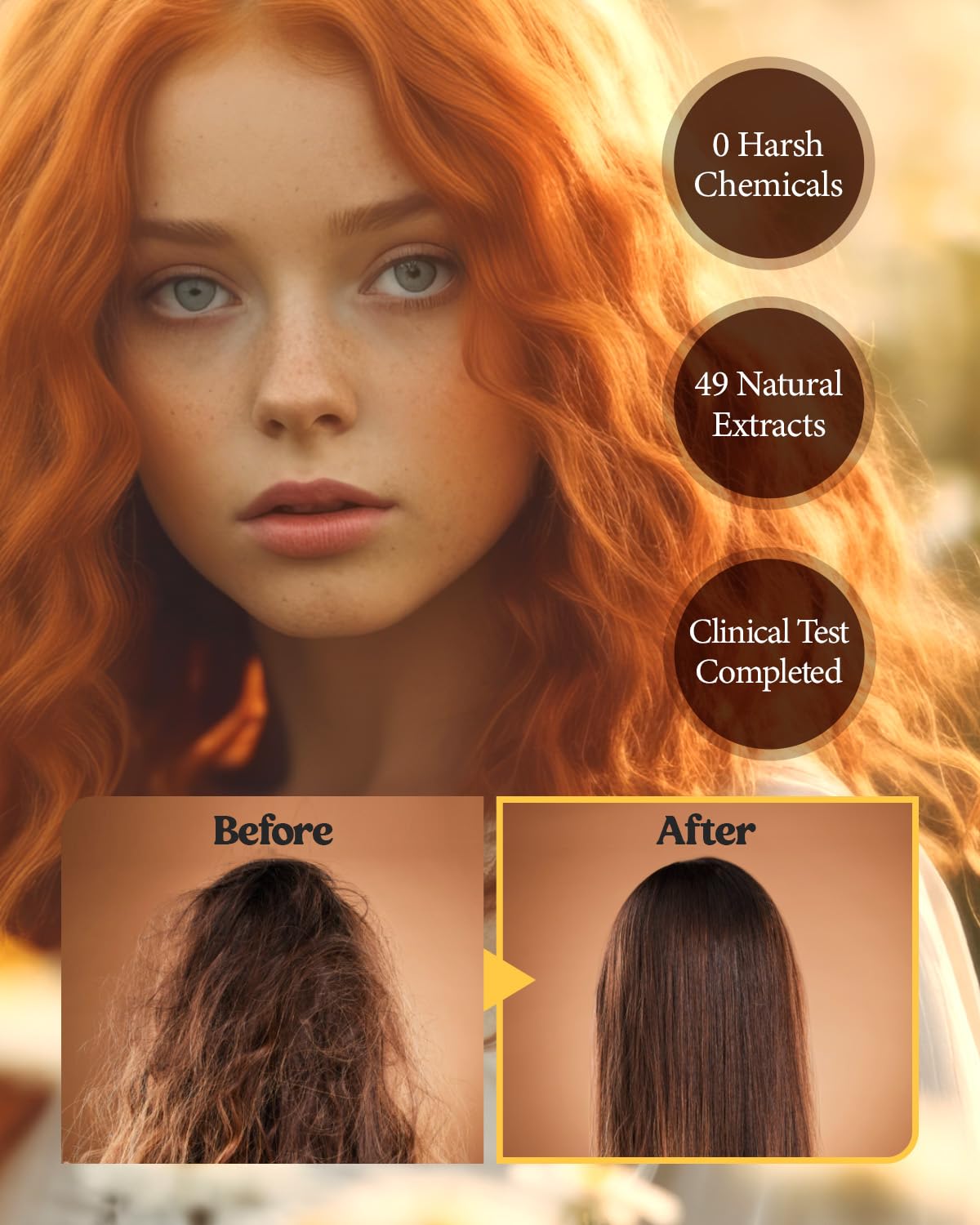 KUNDAL Juego de champú y acondicionador natural para el cabello aroma a ylang ylang – Reparación del cabello de daño definitivo fortalecer, nutrir y