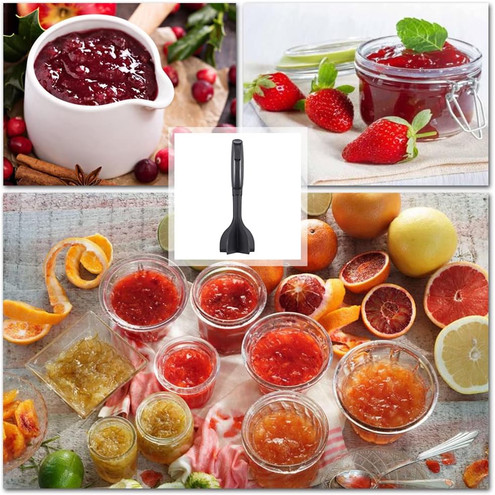 YILUXIANGYANG Picador de carne picada resistente al calor, herramienta de corte de cocina con mango antideslizante para carne picada, mantequilla,