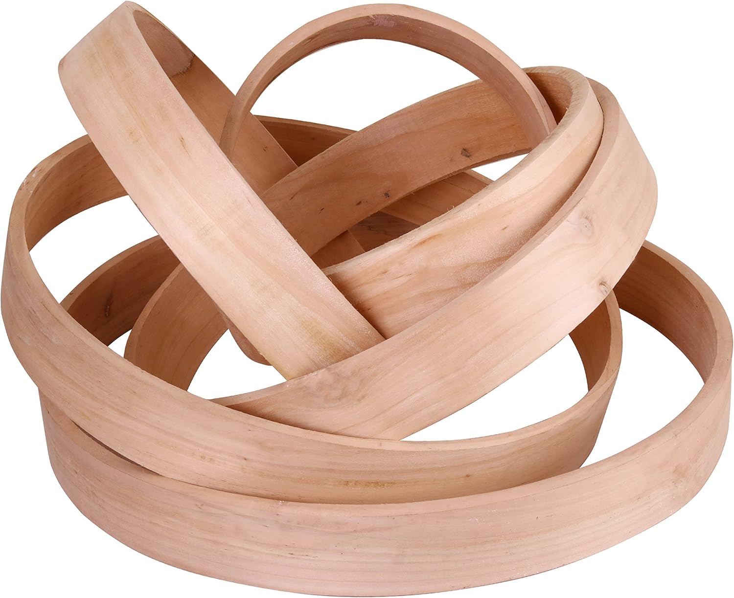 Anillos de marco de madera de cedro nativo chamánico chamánico (20 pulgadas)