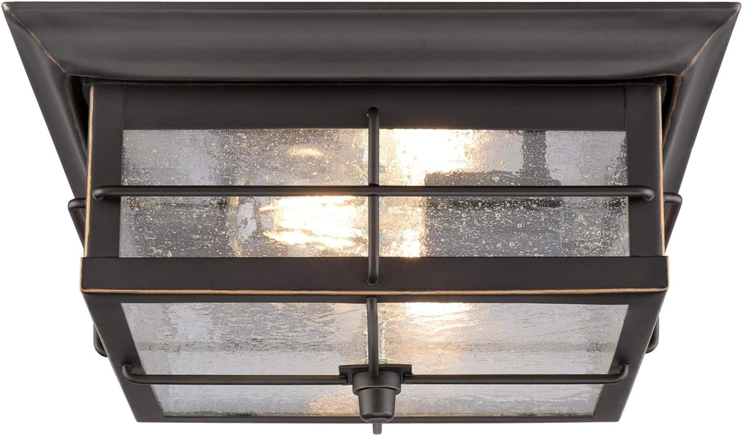 Westinghouse Lighting 6204800 Orwell – Lámpara de 2 luces y montaje empotrado para exteriores