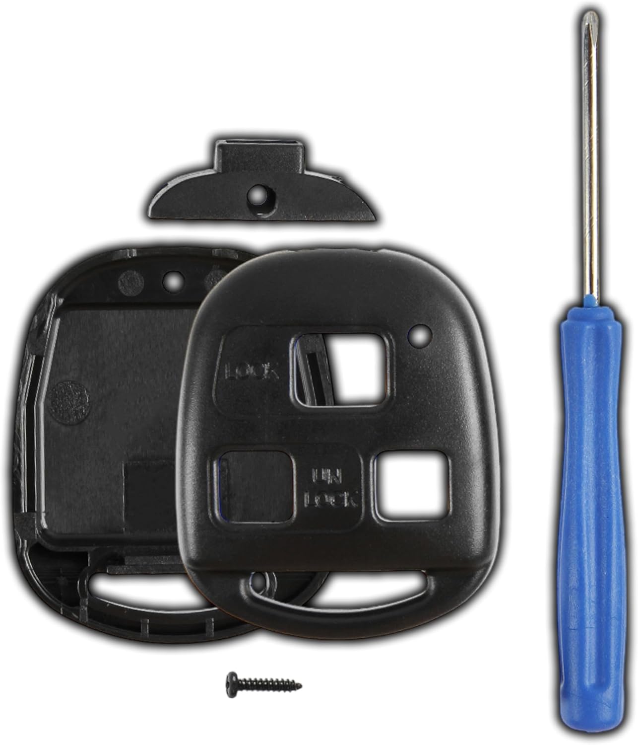 KeylessOption Funda de repuesto para llavero 1997 1998 1999 2000 2001 2002 2003 2004 2005 2006 2007 2008 2009 2010 2011 2012 2013 2013 2010 2012