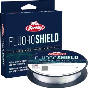 Berkley FluoroShield – Línea de pesca de fluorocarbono, transparente Berkley FluoroShield – Línea de pesca de fluorocarbono, transparente