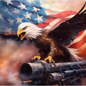 Tucocoo Kit de pintura por números para el Día de la Independencia de la Guerra por números, pintura acrílica, lienzo, animales, kit de arte para Tucocoo Kit de pintura por números para el Día de la Independencia de la Guerra por números, pintura acrílica, lienzo, animales, kit de arte para