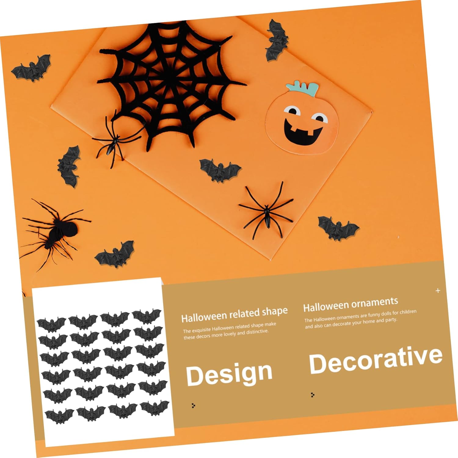 500 piezas de mini murciélago micro estatuilla de jardín, bonita decoración de Halloween, murciélagos falsos realistas, juguete de murciélago
