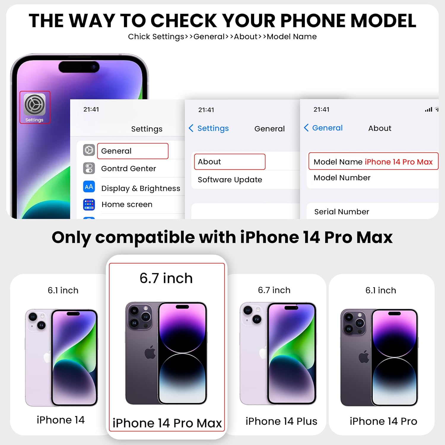 Keallce Funda para iPhone 14 Pro Max de 6.7 pulgadas, cartera cruzada con cremallera para mujer, tarjetero con bloqueo RFID, soporte de cuero con