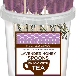 Cuchara de miel con sabor a lavanda (30 unidades) Cuchara de miel con sabor a lavanda (30 unidades)