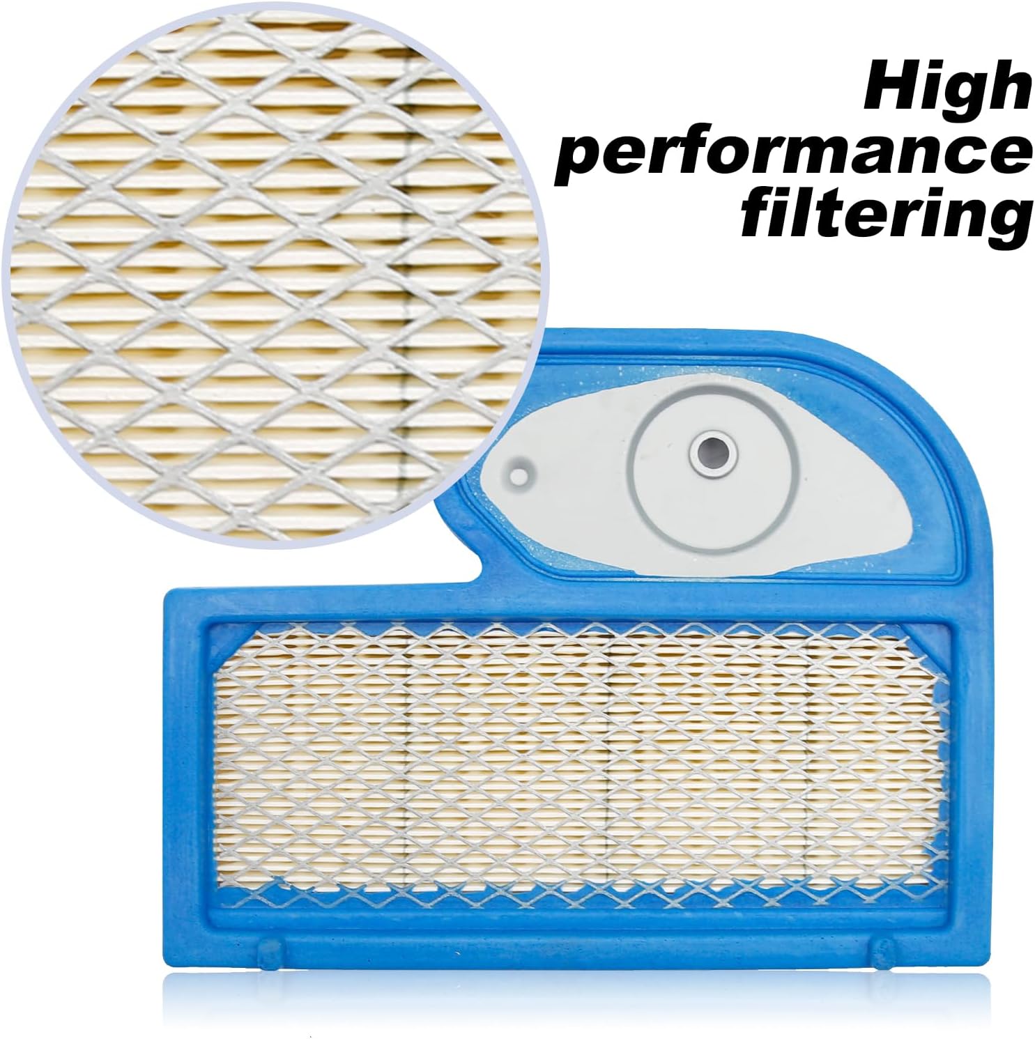 2 piezas de repuesto de filtro de aire 11013-7002 para motor Kawasaki Fh451V Fh500V 17 Hp Fh531V 4 tiempos, filtro de aire Fh451V reemplazo para