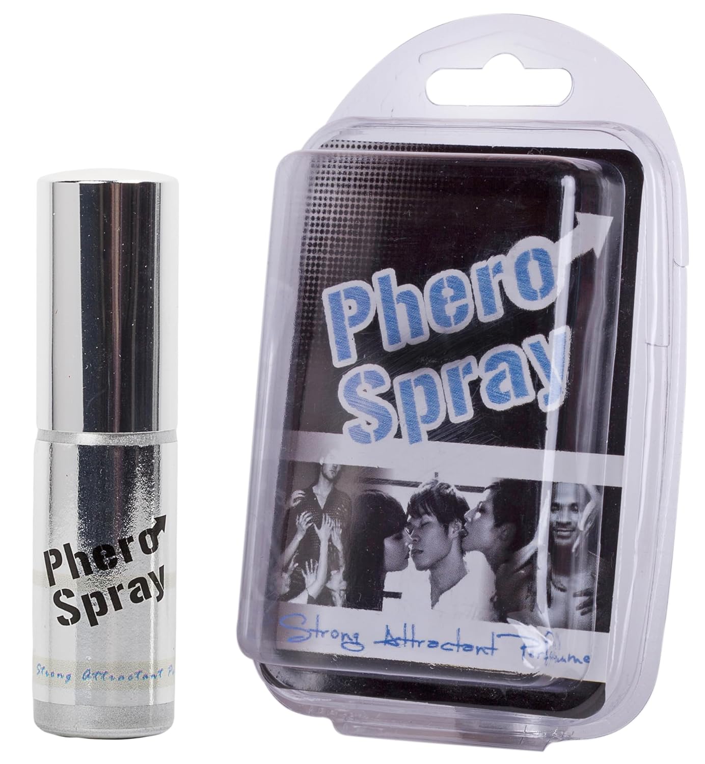 Phero Spray The Original Pheromone – Perfume esencial con infusión de feromonas  Para que los hombres atraigan a las mujeres, 0.5 onzas líquidas