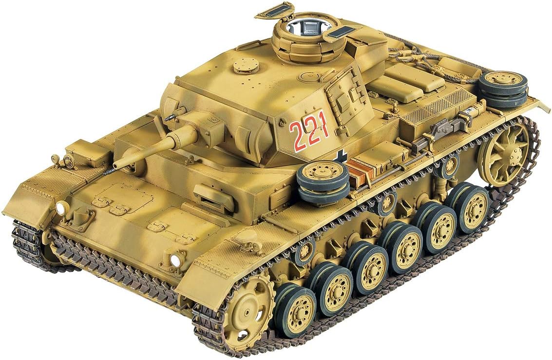 Academy 135 German Tank III AUSF.J North Africa #13531 Kits de modelos de hobby