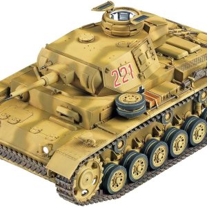 Academy 135 German Tank III AUSF.J North Africa #13531 Kits de modelos de hobby Academy 135 German Tank III AUSF.J North Africa #13531 Kits de modelos de hobby