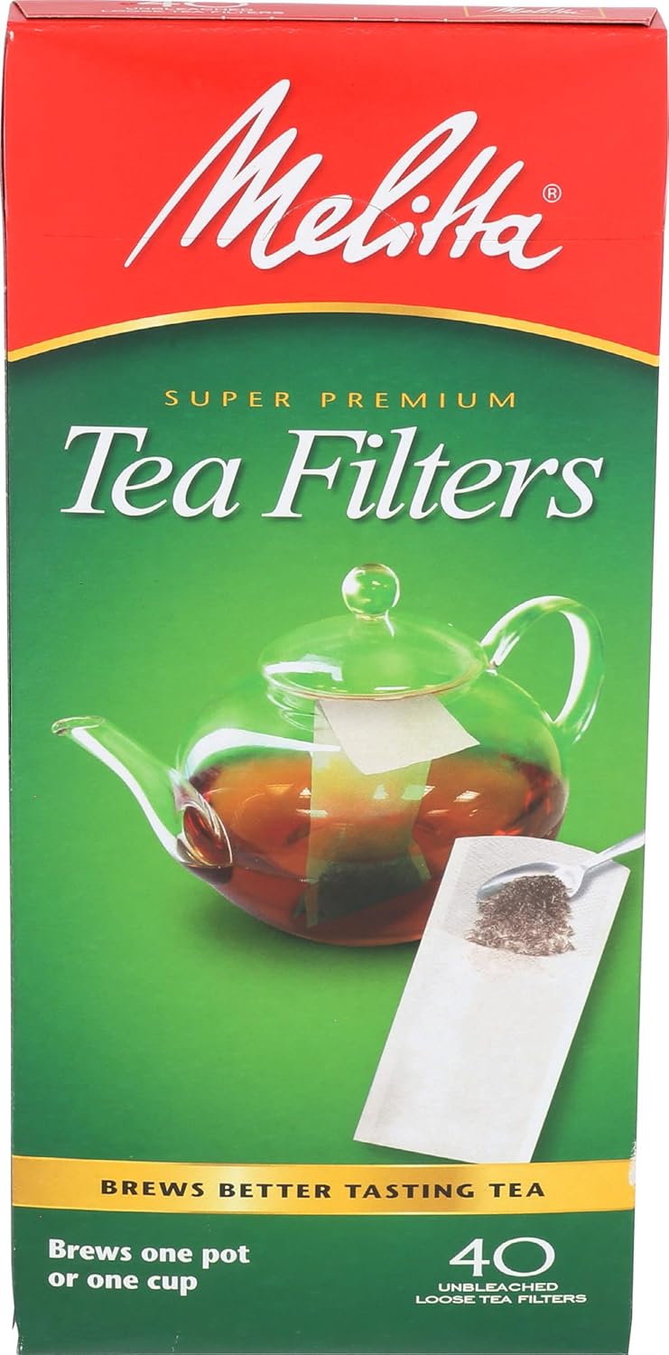 MELITTA INC Filtro de té, 40 CT